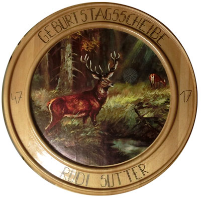 Geburtstagsscheibe